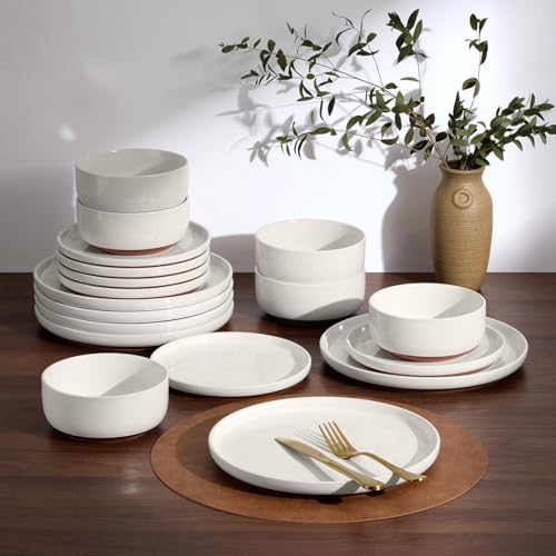 Plates and Bowls Sets (Whisper White / Service for 6)
