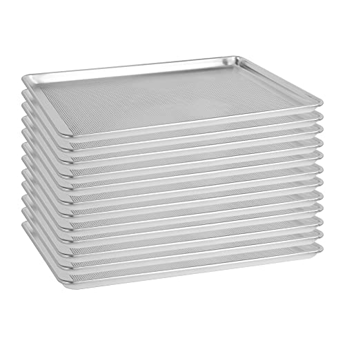 12 Pack Perforated Full Size 26" x 18" Baking Sheet Pan (12PACK Perforated Full Size 26"×18")