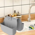 Sponge Holder for Kitchen Sink (Gray)