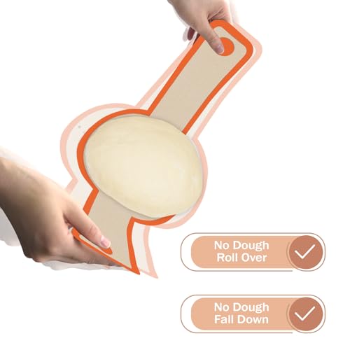 Sourdough Silicone Bread Sling for Dutch Oven (Orange / 2Pack Round)