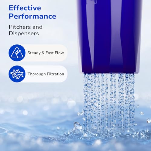 4 Pack Water Filter Replacement for All PUR (4 Filters)