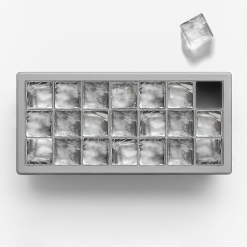 Ice Cube Tray with Lids (Gray)