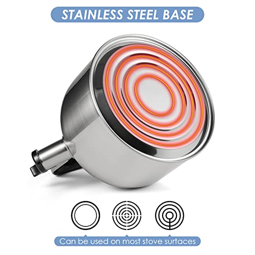 304 Stainless Steel Tea pot Kettles (4.2 Quarts)