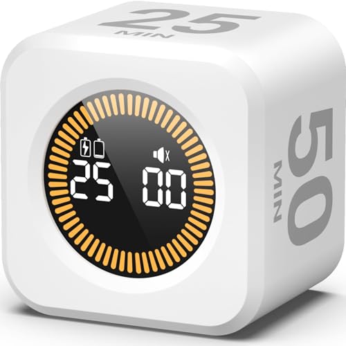 Pomodoro Timer Visual (White)