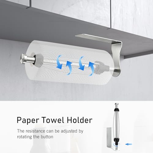Paper Towel Holder (Silver)