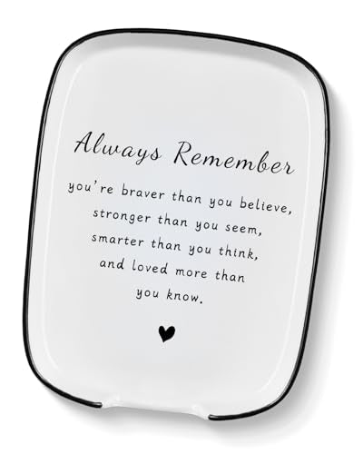 Inspirational Gift for Women (Always remember braver)