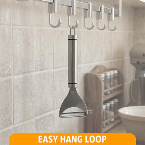 Vegetable Peeler for Kitchen (Y – Stainless Steel Handle)