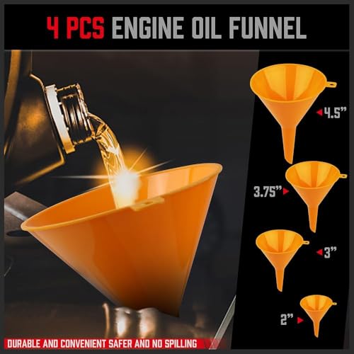 Ultimate No Spill Coolant Funnel Kit (19 PCS - Classic Edition)
