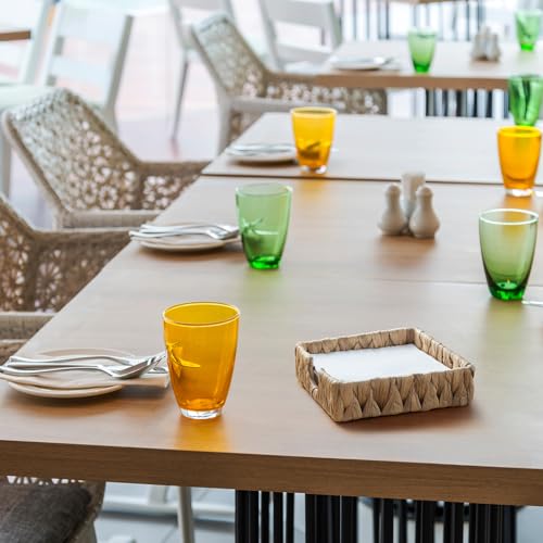 Napkin Holder for Table (Brown / Square)