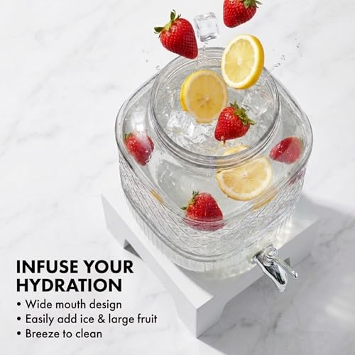 Beverage Dispenser 1 Gallon (Clear)