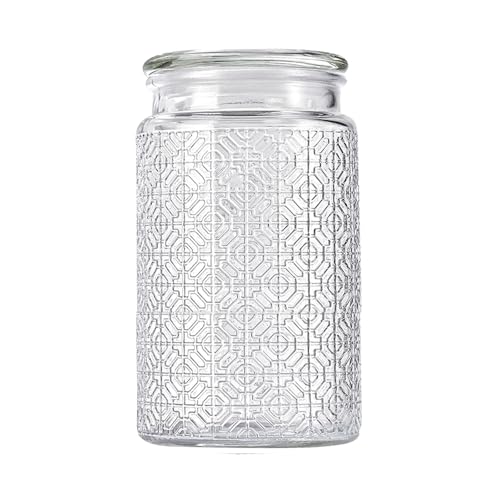 Glass Storage Containers With Lids (32oz Window)
