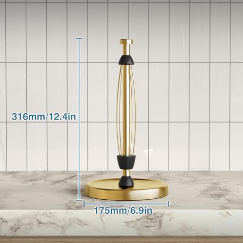 Paper Towel Holder Countertop (Gold)