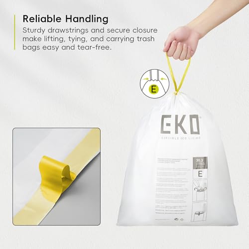 Easy Dispense Roll 80 Count Extra (80 Count (Pack of 1) / 9.5 Gallon Bags/Code E)