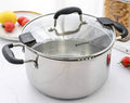 6 Quart Stainless Steel Stock Pot (6 Quarts)