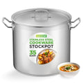 Stainless Steel Cookware Stockpot (35 Quarts)