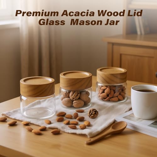 Small Glass Jars (D-lucency / 4 fl oz)