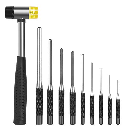 Roll Pin Punch Set with Storage Pouch