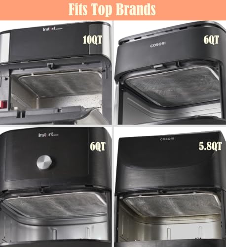 Air Fryer Splatter Guard (Fits Instant 10QT)