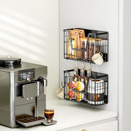 Magnetic Shelf for Fridge (Black / 1)