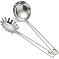 Kitchen Ladle Spoon and Spaghetti Spoon Set 2 pieces