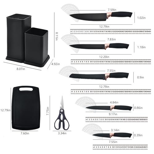 Cooking Utensils Set (Black 19 PCS Set)