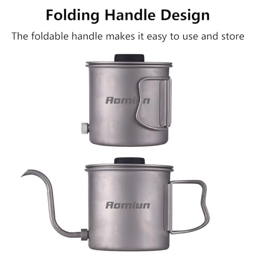 Titanium Gooseneck Kettle with Thermometer