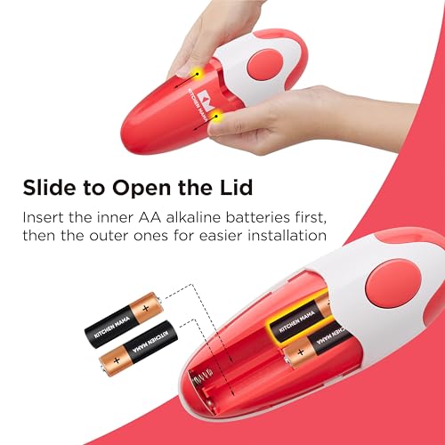 Auto Electric Can Opener (Red)