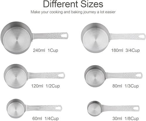 Measuring Cups and Spoons Set 14 (Siliver)