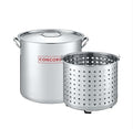 53 QT Stainless Steel Stock Pot w (53 Quarts)