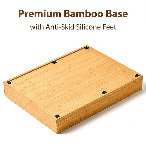 Bamboo Kitchen Utensils Organizer (13 x 17 inch (3 Slots))