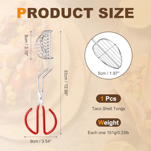 Taco Shell Tongs for Frying