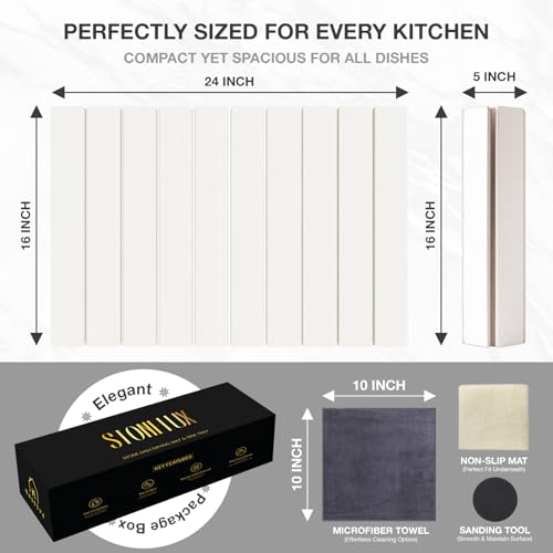 Stone Drying Mat for Kitchen Counter