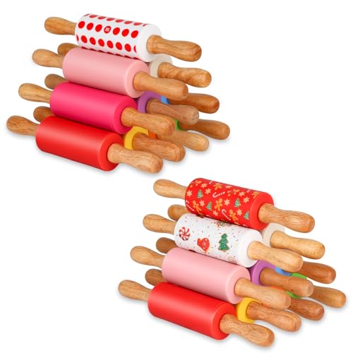 Mini Silicone Rolling Pin for Kids (20 PACK / 20 Pack)