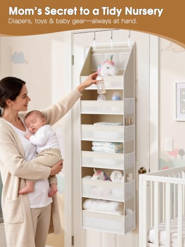 Over the Door Organizer (Beige / 1 PACK)