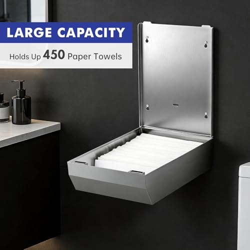 Commercial Paper Towel Dispenser Wall Mount (Bk-50-w/O Lock)