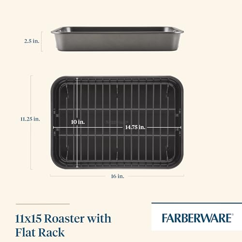 Bakeware Nonstick Roaster (11" x 15")