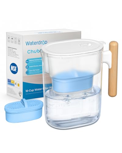 PT-04C-A Alkaline Water Filter Pitcher, 10-Cup Capacity, Clear (Alkaline Pitcher / Clear)