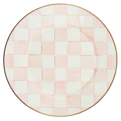 Enamel Dinner Plate (Rosy Check / 1 Plate)