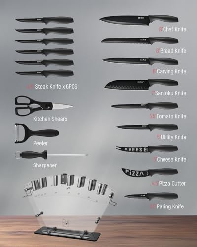 Kitchen Knife Set (Black)