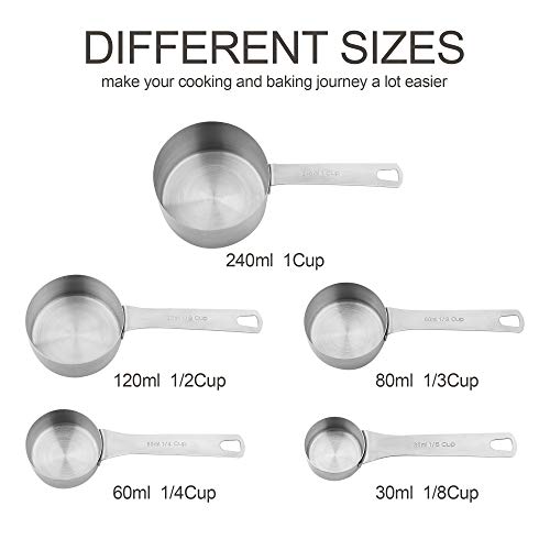 Measuring Cups Set 5 (B: 5cups)