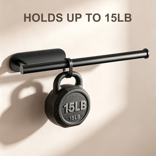 2‑Pack Paper Towel Holder Under Cabinet (Black 2pc)