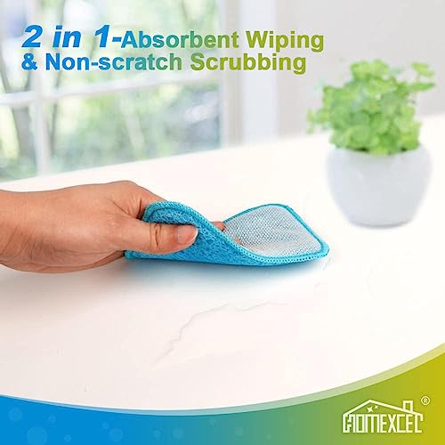 12PK Scrub&Wipe Cloths (Multicolor)