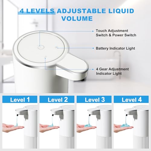 Automatic Soap Dispenser (White / Liquid-2 Pack)