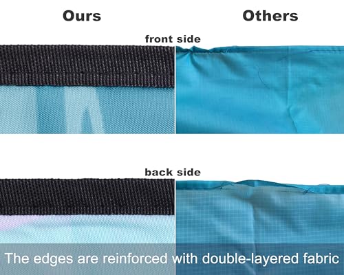 Beach Blanket (Blue / 120" X 108"（1-8person）)