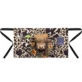 Server Apron with 3 Pockets (Yak and Leopard Print)