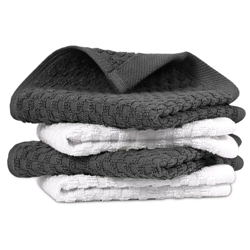 Kitchen Towels (Grey / 12 x 12)
