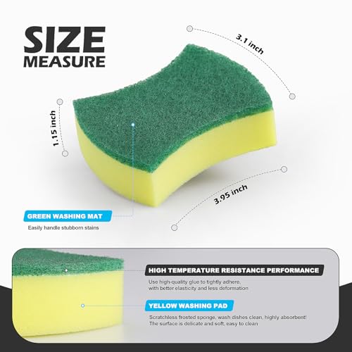 Kitchen Cleaning Sponges (24 pack)