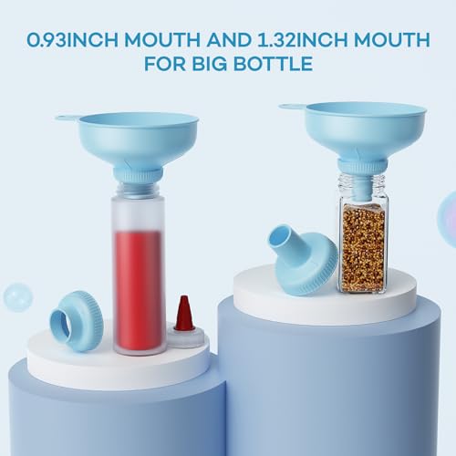 Wide Mouth Funnel for Kitchen Use for Filling Bottles with Bags