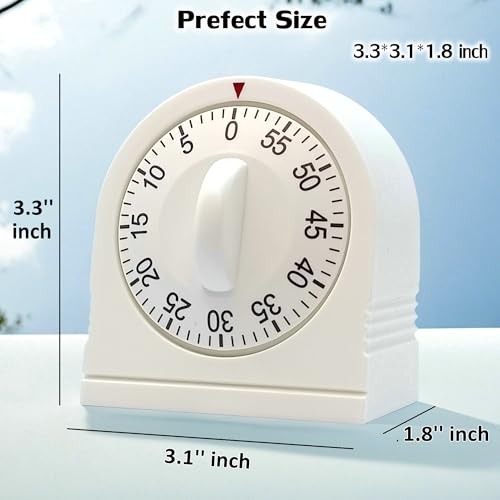 60 Minute Wind Up Timer (2 Pack)