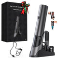 Rechargeable Electric Wine Bottle Opener Set 7 (Gunmetal Grey / Prestige Set)
